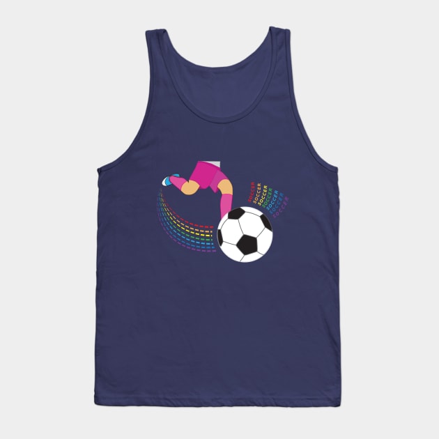 Soccer Tank Top by Madhur